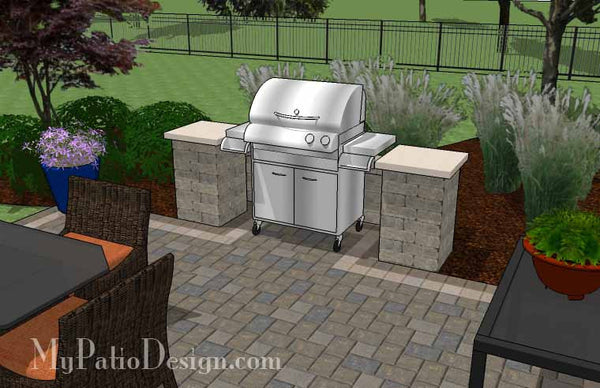 Barbecue patios best sale